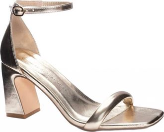 Chinese Laundry Womens Velma Metallic Heel In Gold