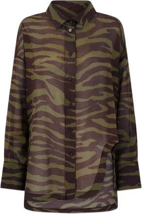 The Attico Camicia Estate Meravigliosa - Marrone