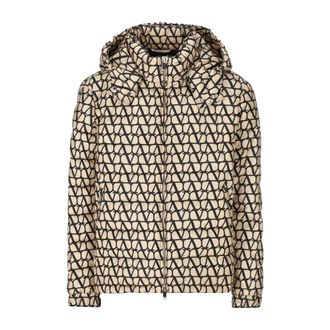 Valentino Toile Iconographe Down Jacket - Heren - Jassen - Beige - Maat: XL Polyamide