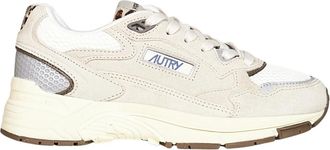 Autry Lage Sneakers - Dames - Sneakers - Beige - 40 EU - Katoen - Schoenen