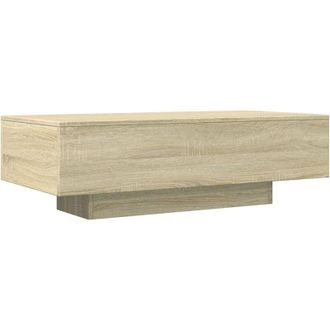 vidaXL Vidaxl - Mesa De Centro Madera De Ingenier&iacute;a Roble Sonoma 100x49,5x31 Cm