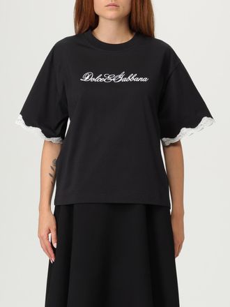 Dolce & Gabbana T-shirt in cotone con logo Dolce & Gabbana