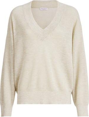 Brunello Cucinelli Linen sweater in Military at Nordstrom, Size Xx-Small Eu