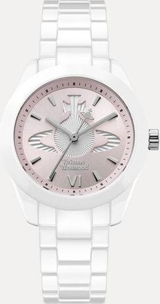 Vivienne Westwood Fenchurch Ceramica Watch Pink-white Pink-white Women