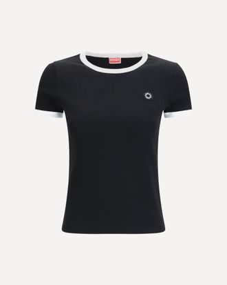 Kenzo Boke Flower 2.0 embroidered cotton T-shirt Female XS