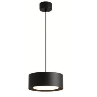 OEM Cilindro P Black - L&aacute;mpara Colgante Led Moderna De Metal