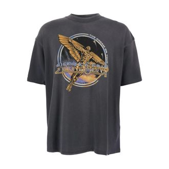 Represent Represent, Heren, Tops, Grijs, Maat: S Katoen