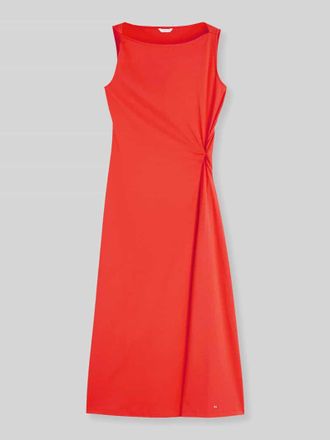 Tommy Hilfiger K&ouml;rpernahes Freizeitkleid aus reiner Baumwolle in Rot, Gr&ouml;&szlig;e XL