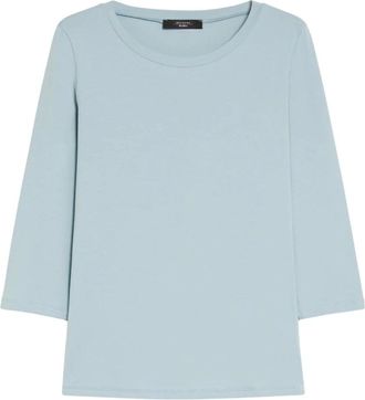 Max Mara Weekend Shirt Multia - Dames - Ronde hals truien - Groen - XL - Truien & Vesten