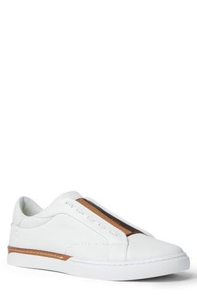 Fendi City Low Top Sneaker in White/Chocolate/Taupe at Nordstrom, Size 11Us