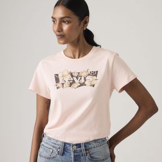 Levi's Perfect Tee - Womens - 2XS - Pink / Crystal Pink