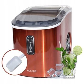 OEM Fabricador De Hielo Mulano Naranja Hasta 15 Kg De Hielo Cada 24 Horas