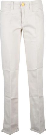 Seafarer Straight Jeans - Dames - Regular Fit Jeans - Wit - W27 - Katoen - Jeans