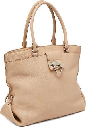 Ferragamo Borsa tote Dotty - Toni neutri