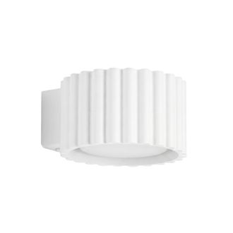 Sollux Lighting Aplique blanco aluminio alt. 6 cm