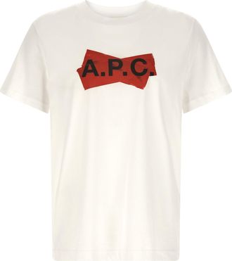 A.P.C. T-Shirt Scotch Rouge