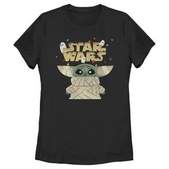 Star Wars Womens Star Wars The Mandalorian Halloween Grogu Mummy Graphic T-Shirt in Black at Nordstrom, Size Xx-Large