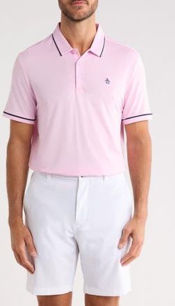 Original Penguin Tipped Knit Polo in Pirouette at Nordstrom Rack, Size Xx-Large