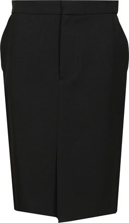 Bottega Veneta Wool Midi Skirt