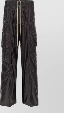 Rick Owens cargobelas trousers elastic waist cargo pockets