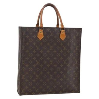 Louis Vuitton Pre-owned Tote Bags, female, Brown, Size: ONE SIZE Pre-owned Canvas Tote Bag