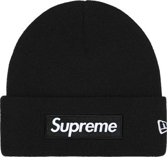 SUPREME FW25 New Era Bo Logo Beanie Black FW25BN5-BLACK