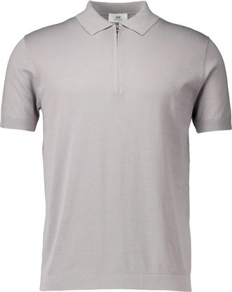 Gentiluomo Grijze Polo Shirt Klassieke Stijl - Heren - Polos - Grijs - 2XL - Tops