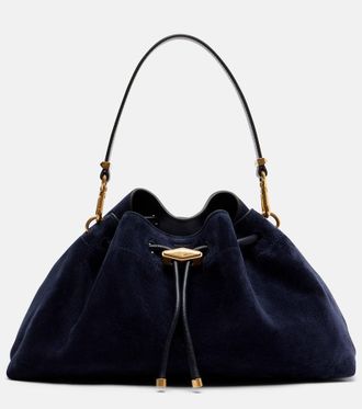 Jimmy Choo London Cinch suede bucket bag