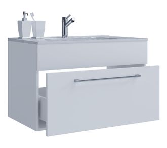 ebuy24 Lavabo De 2 Piezas Badinos 1 50x80x46 - Vcm