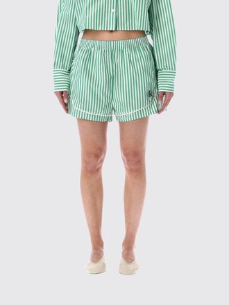 Calvin Klein Pantaloncini in cotone a righe con monogram