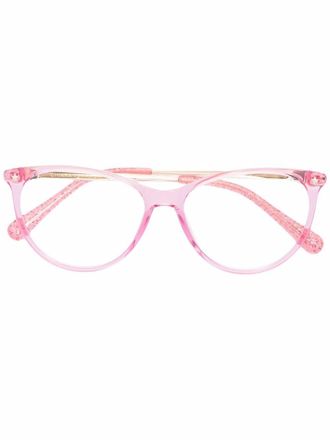 Chiara Ferragni round-frame glasses - women - Acetate/Metal (Other) - 53 - Pink