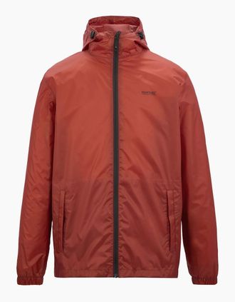 Regatta Mens Regatta Mens Pack It III Waterproof Jacket - Red - Size: 40/Regular