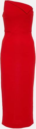Roland Mouret Origami wool midi dress