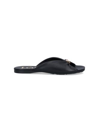Loewe Sandali Slides Pebble Soft