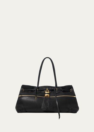 Chlo&eacute; Paddington Sling Leather Shoulder Bag