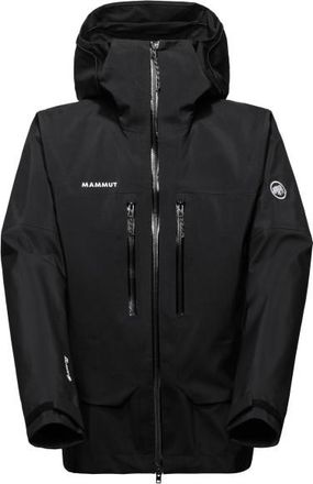 Mammut Crater Pro Hardshell Hooded Jacket Regenjacke für Herren | schwarz