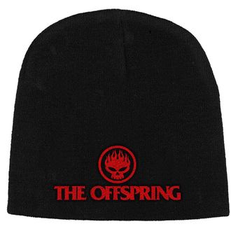 The Offspring Unisex Adult Skull Logo Beanie (One Size) (Black/Red)