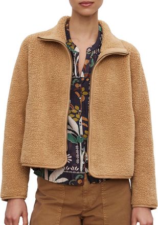 Velvet Reba Reversible Sherpa Jacket In Tan