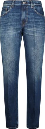 Dondup Blue Icon Slim Fit Five-Pocket Denim Jeans