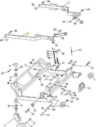 STIGA Sports Placa Lateral Izquierda Original Stiga - 1319-1867-01