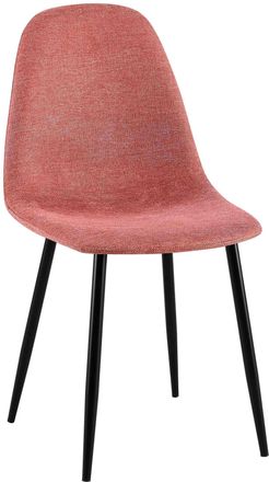 Clp Silla De Comedor Napier Naranja Tela