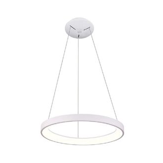 Trade Shop Trade Shop Traesio - Trade Shop - Pendien Led 30w Cct Lampada Sospension Circolare 38m Luce Cucina Bar - Blanco