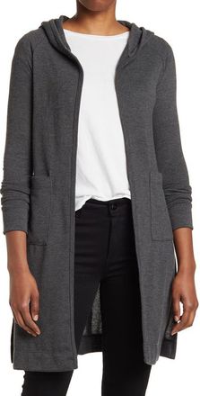 Go Couture Wrap Front Cardigan in Ultimate Gray at Nordstrom Rack, Size X-Large