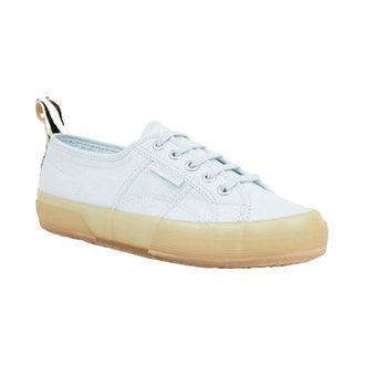Superga Unisex 2750 Cotu Zebra Print Trainers voor volwassenen (Lichtblauw)