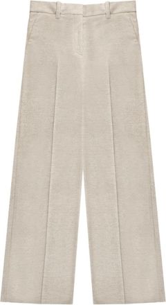 Slowear x Incotex wollen broek met micro-patroon - Beige