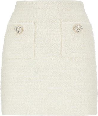 Self Portrait Mujer, Faldas, Blanco, Talla: S