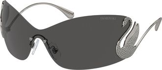 Swarovski SK7020 400987 Womens Sunglasses Gunmetal Size 134