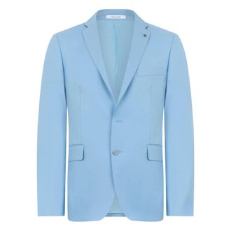 Tagliatore Jassen, Heren, Blauw, S, Wol, Bruce Jacket