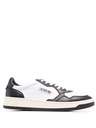 Autry BlackWhite Leather Sneakers