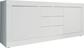 Inosign Sideboard »Basic Breite 210 cm, Kommode 2 Türen, 3 Schubkästen, Anrichte,« Metallgriff, moderne Rahmenoptik, viel Stauraum, Farbauswahl
